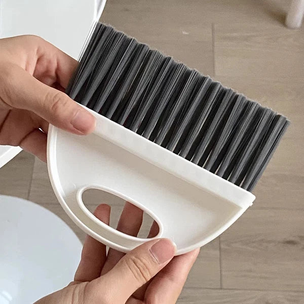 Mini Dustpan Set Baby Child Desktop Cleaning Broom Smaller With-