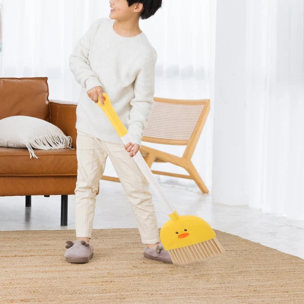 Small Broom Mop Set Toddler Child Household Dustpan and Cleaning Supplies