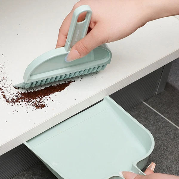 Desktop Broom Set Child Car Detailing Brush Cleaning Small Dustpan