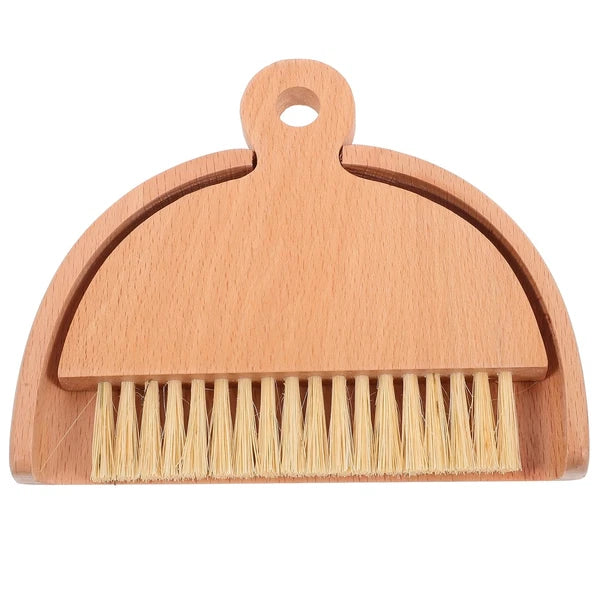 Desktop Cleaning Brush Set Dusting and Dustpan Dad Toddler Multi-function Mini