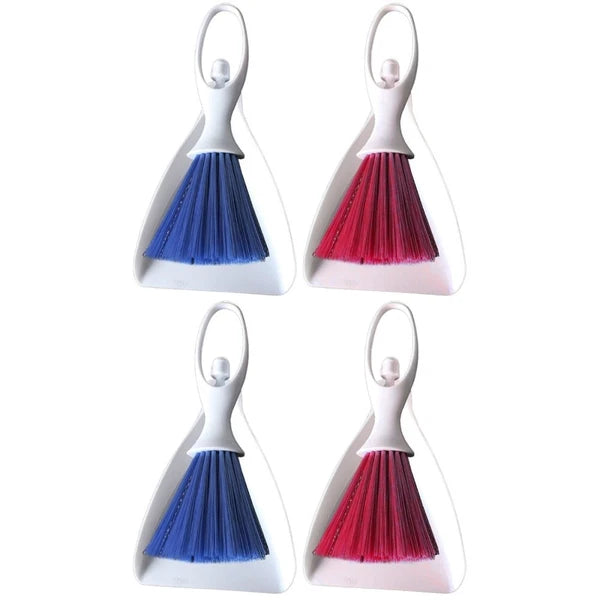 4 Sets Handy Mini Broom and Kusthang Set-