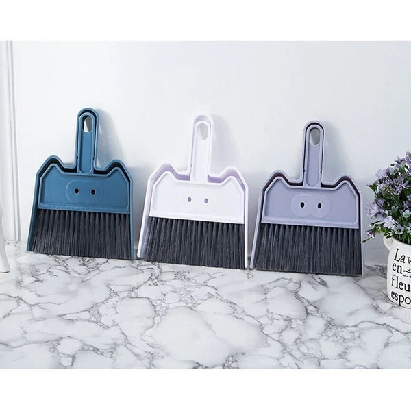 2 Sets Keyboard Cleaning Brush Desktop Cleaning Brush Broom With Scoop-