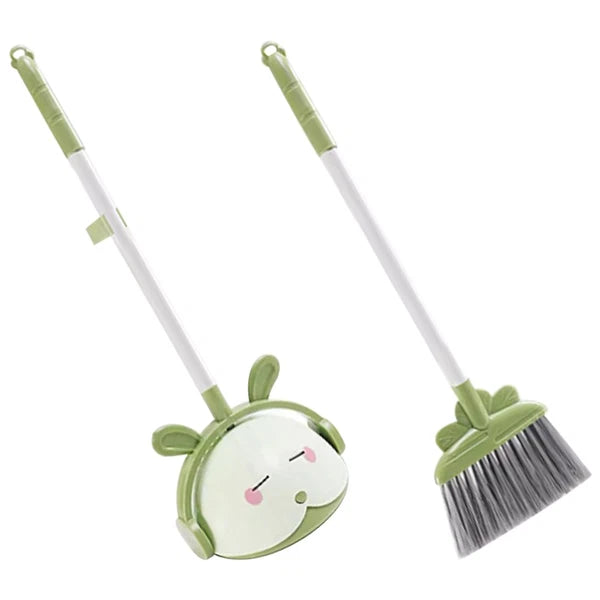 Broom Set For Kids Toddler And Dustpan Small Household Helper-
