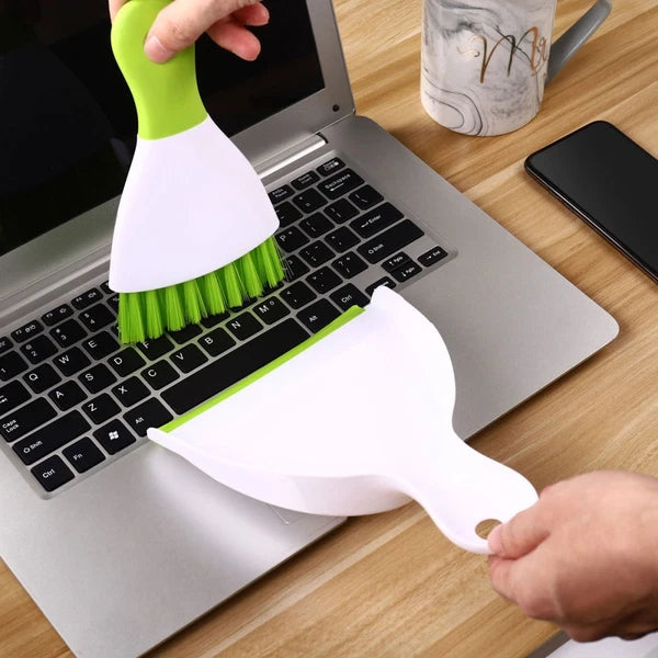 Litter Brush Small Sweeper and Dust Pan Mini Broom Dustpan Set Clean