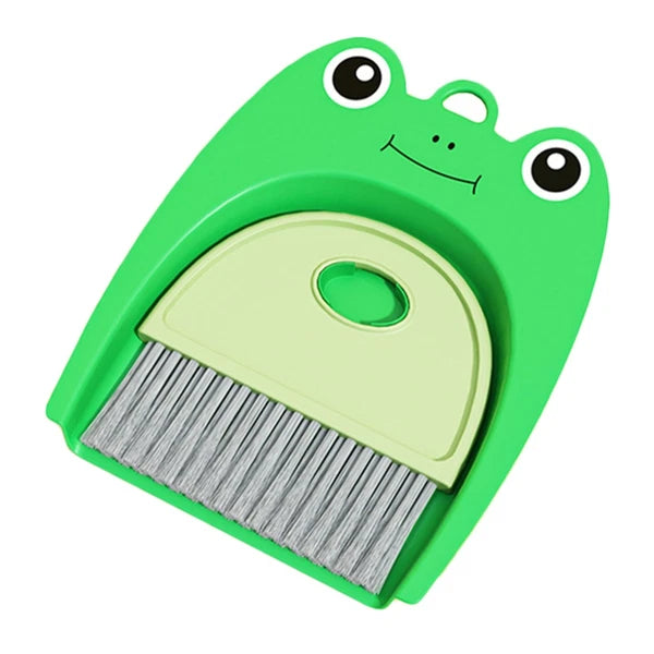Small Broom Set Student Child Dustpan Cleaning Scrub Brushes For-