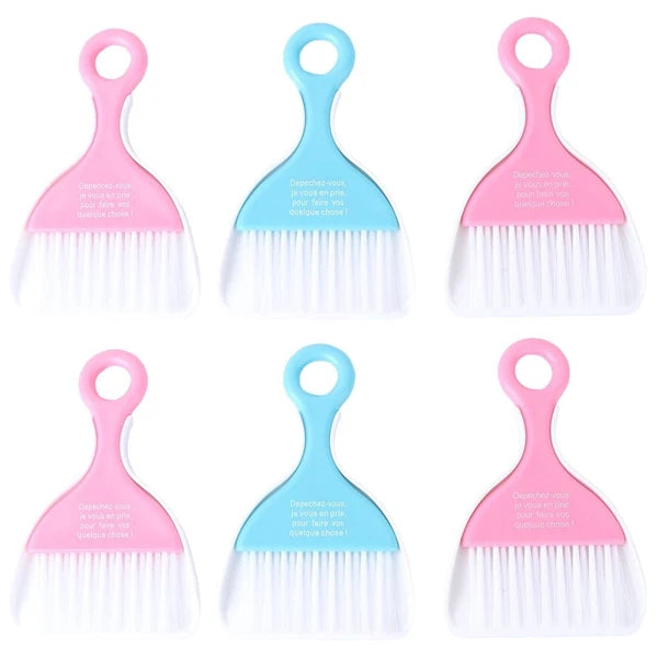 Set of 2 Cleaning Kit Keyboard Brush Computer Desktop Mini Broom