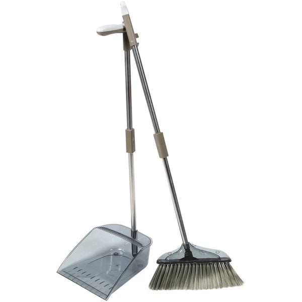 Soft Broom Sweeping Travel Office Dustpan Kit Home Cleaning Supplies