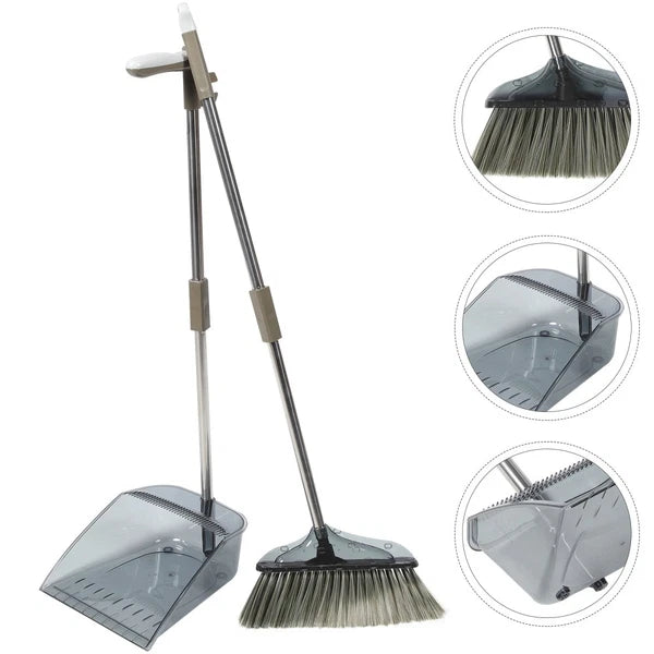Soft Broom Sweeping Travel Office Dustpan Kit Home Cleaning Supplies