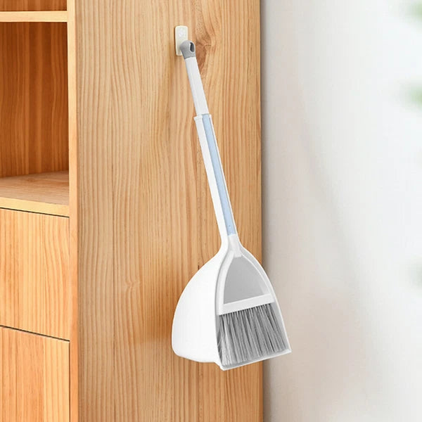 Mini Broom Dustpan Set Cleaning Kids with Toddler Kits Household