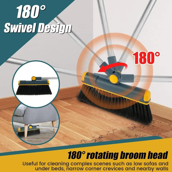 Dust Pan And Brush Set Brooms For Sweeping Indoor Cleaning Tool