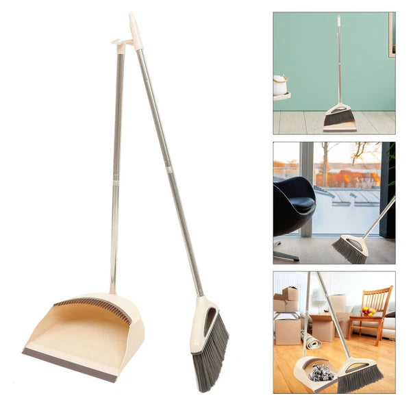 Dustpan And Broom Set Duster Refill Cleaning Brush Child-