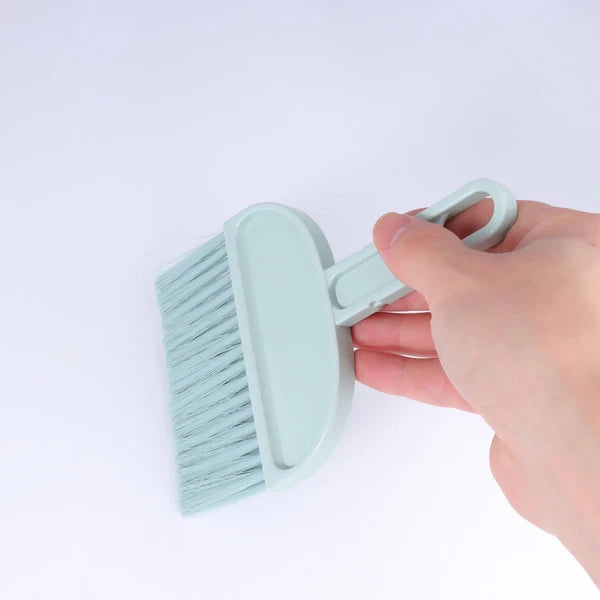 Set of 2 Mini Dustpan Broom Hand Brush Hamster Cage Cleaning Kit