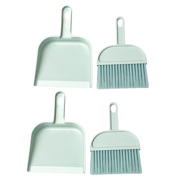 Desktop Broom Set Child Car Detailing Brush Cleaning Small Dustpan