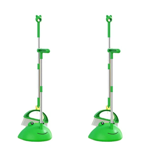 Children's Broom Set Baby Student Home Cleaning Supplies and Dustpan