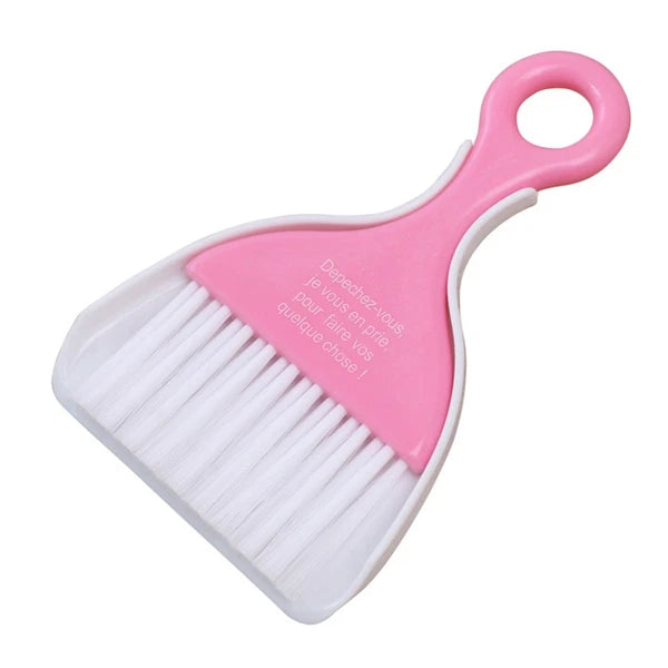Set of 3 Dust Removal Broom Child Small Table Top Dustpan Mini Hand