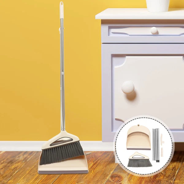 Dustpan And Broom Set Duster Refill Cleaning Brush Child-