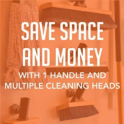 Angled Broom Head + Push Broom Head + 17” Outdoor Cleaning Kit Cleaning Kits