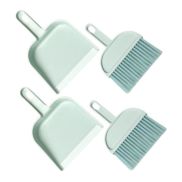 Desktop Broom Set Child Car Detailing Brush Cleaning Small Dustpan
