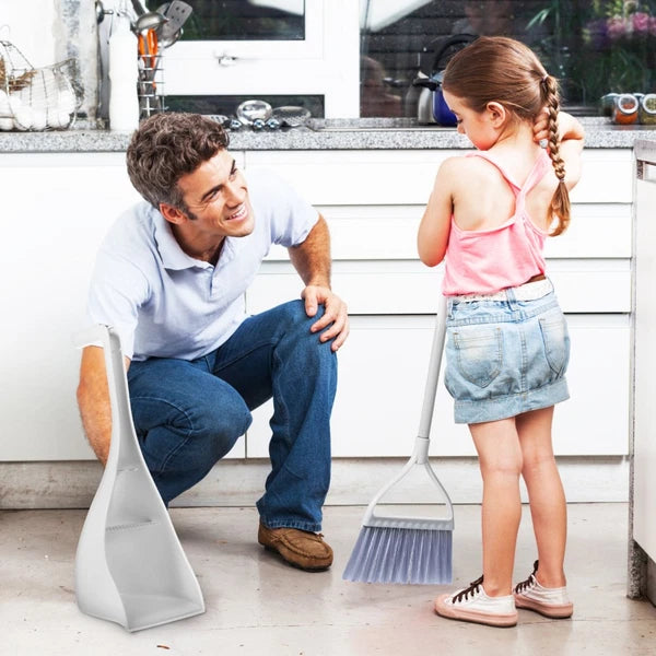 Mini Broom and Dustpan Combination Baby Child Small Cleaning Brushes