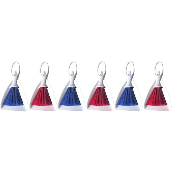 6 Sets Handy Mini Broom and Kusthang Set Beautiful-