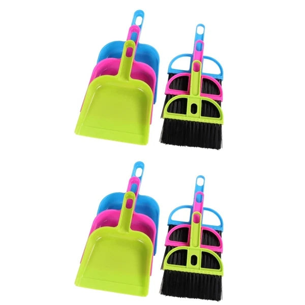 2 Pack Keyboard Cleaner Kit Sweeping Brush and Dustpan Set Computer
