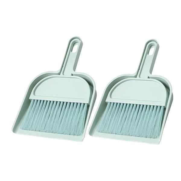 Desktop Broom Set Child Car Detailing Brush Cleaning Small Dustpan