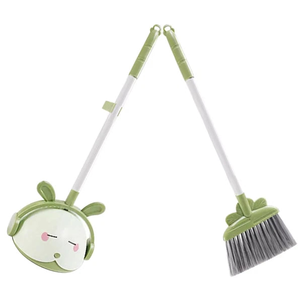Broom Set For Kids Toddler Handheld Small With Dustpan And Dustpan-