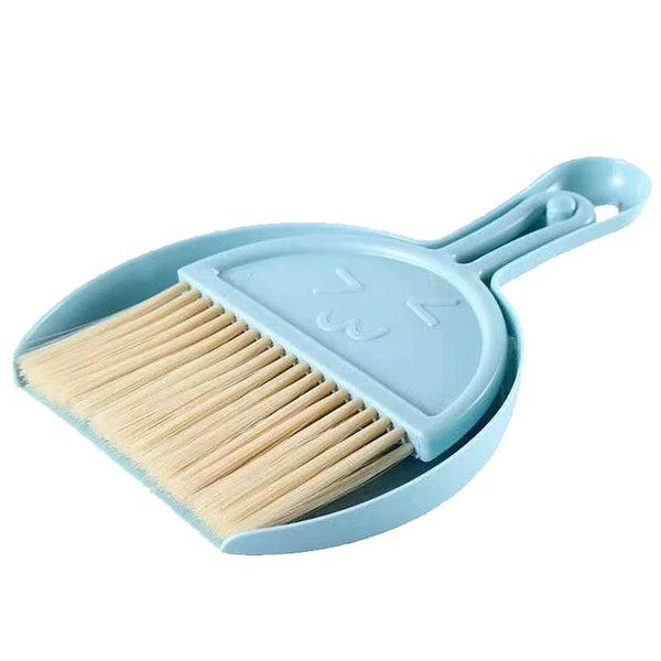 Mini Hand Broom and Dustpan Set Small Dust Pans with Brush Set Desktop Cleaning