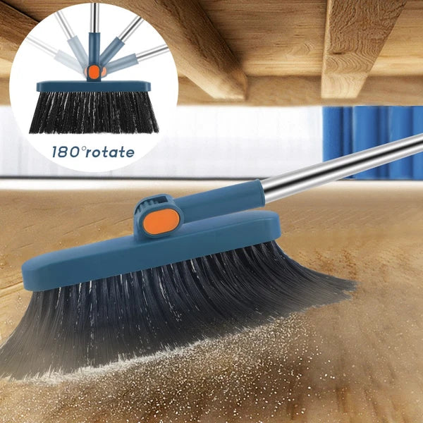 Dust Pan Indoor Cleaning Folding Broom Set Dad Office Cleaner Dustpan-
