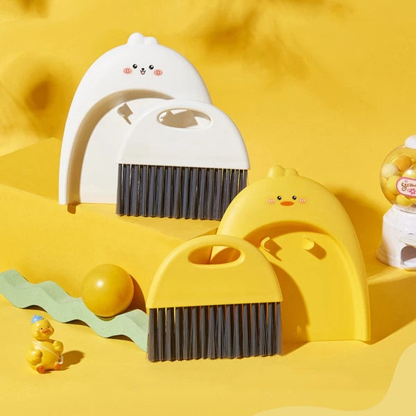 Mini Dustpan Set Child - Dust Snake Table Cleaning Brush And-