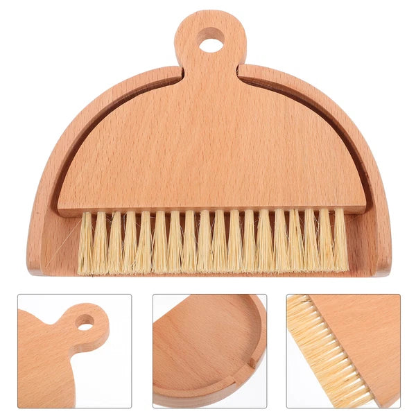 Small Tidy Tool Desktop Cleaning Brush Set Child Sweeping and Dustpan Broom Kit