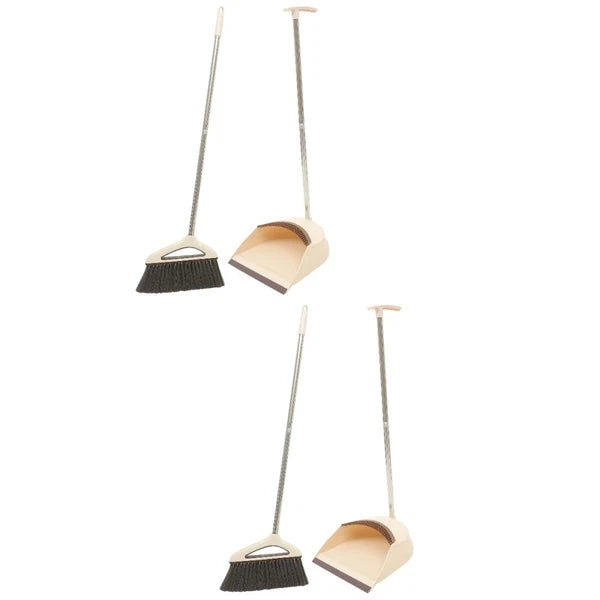 Dustpan And Broom Set Duster Refill Cleaning Brush Child-