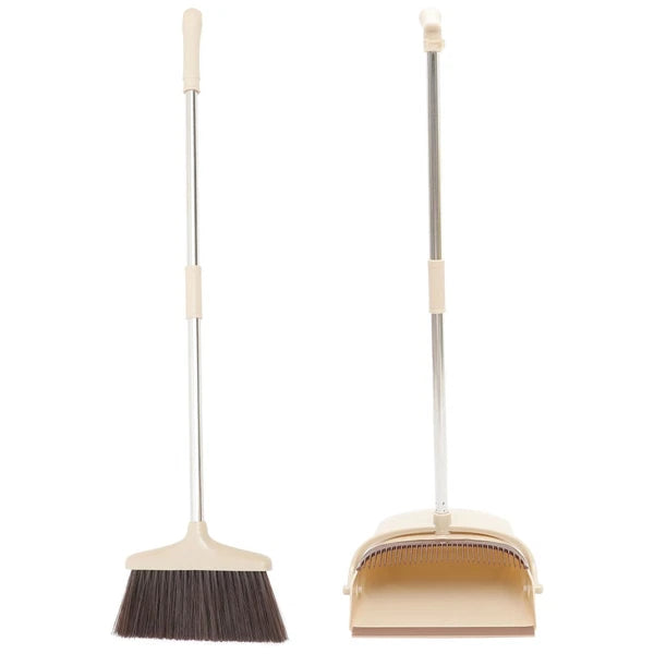 Broom Dustpan Set Office Broom Set For Home House Cleaning Kit-