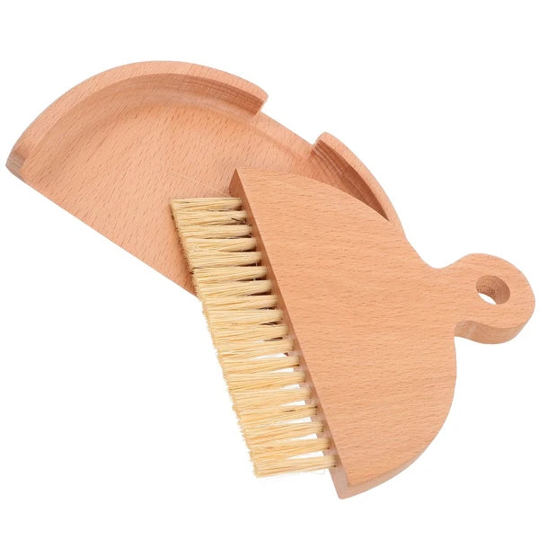 Desktop Cleaning Brush Set Sweeping and Dustpan Sets Toddler Dad Small