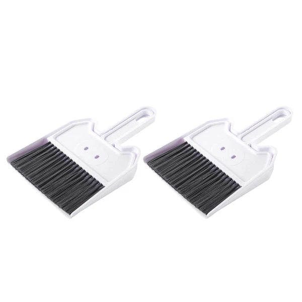 2 Sets Keyboard Cleaning Brush Child Mini Broom With Dustpan And-