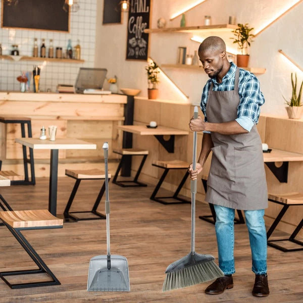 Soft Broom Sweeping Travel Office Dustpan Kit Home Cleaning Supplies