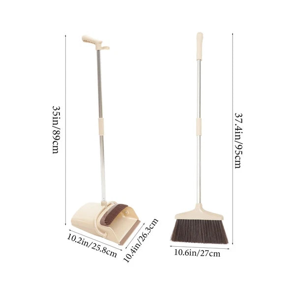 Broom Dustpan Set Office Garbage Small Brushes for Cleaning