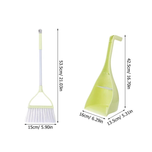 Children's Broom Set Baby Toddler Kindergarten Cleaning Small Dustpan Cute