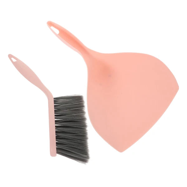 4 Sets Desktop Cleaning Broom Dustpan and Brush Multi-function Mini